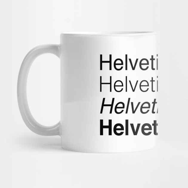 Helvetica List by LazyDayGalaxy